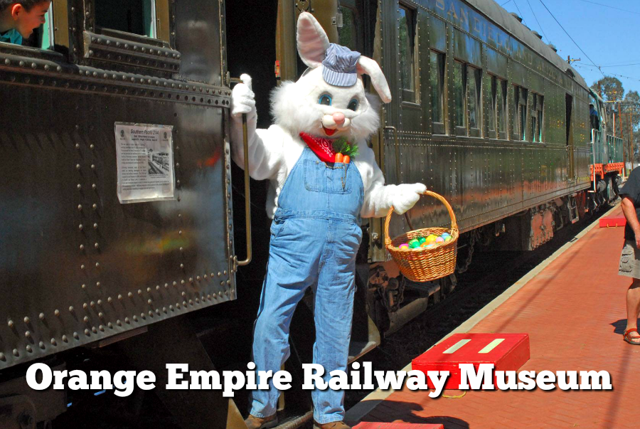 Bunny Train at the Orange Empire Railway Museum