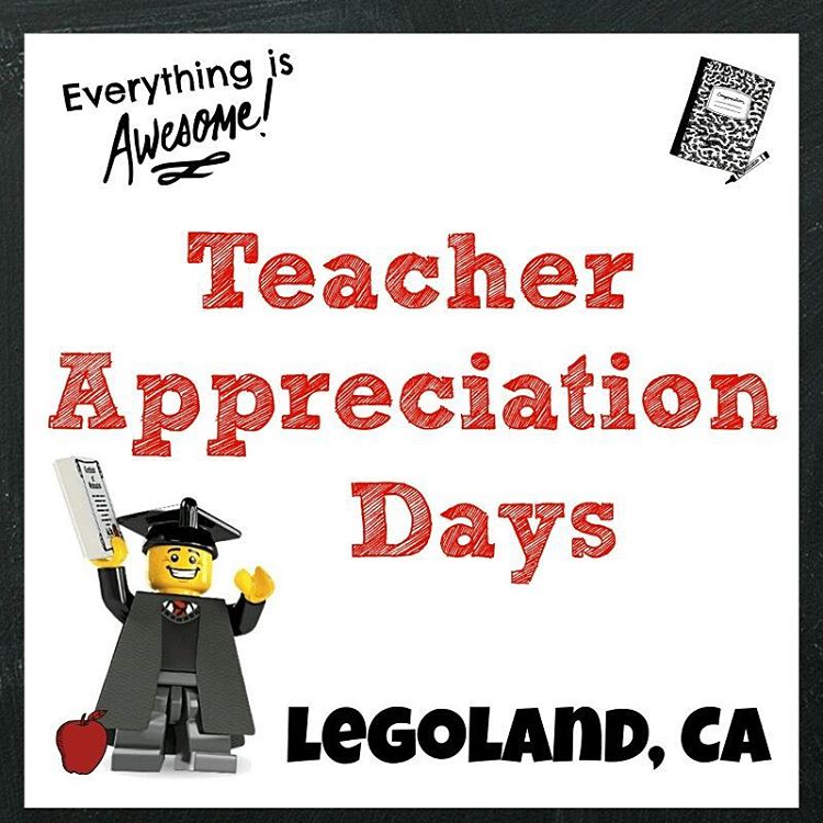 Legoland Thanks Teachers During Teacher Appreciation Days Legoland