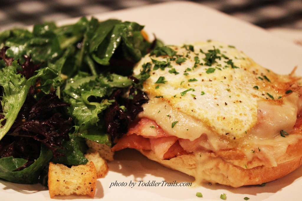 Brioche Croque Madame, Mimi's Cafe