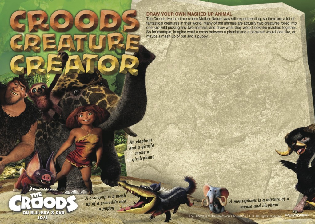 Croods Art Creature Creator