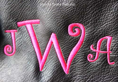 Initials Bag Embroidery