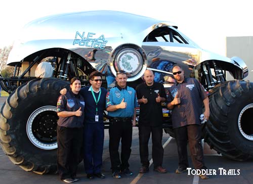 New Earth Authority Police Monster Truck Crew