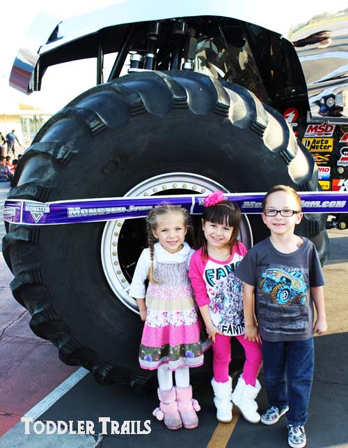 Monster Jam and Toddler Trails Kids