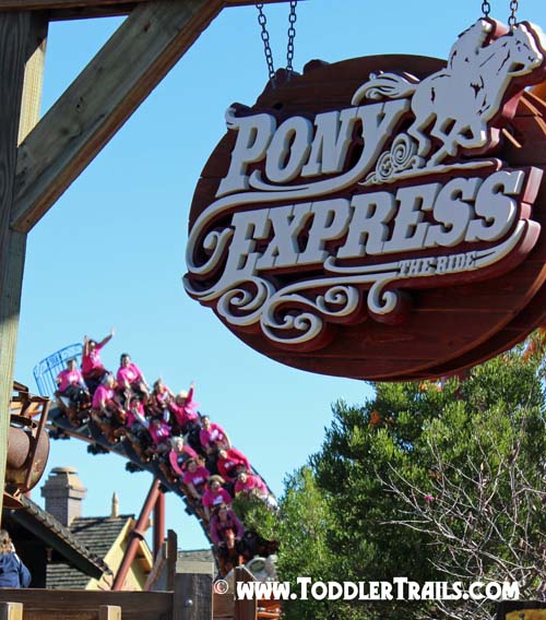 Knotts Pink Survivor Pony Express