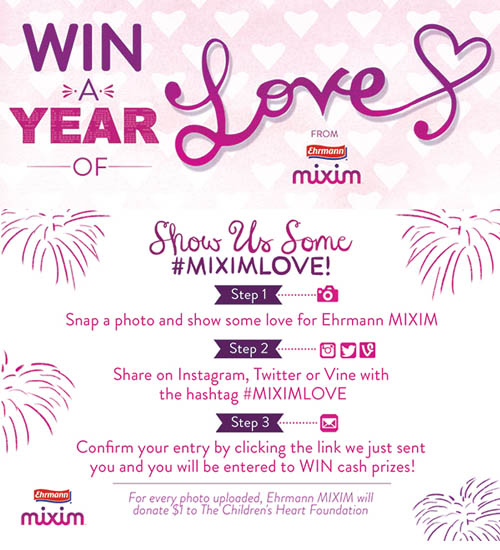 MIXIM Love Sweepstakes