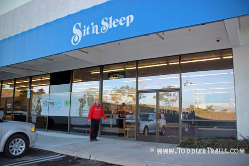 Sit n Sleep Store Front