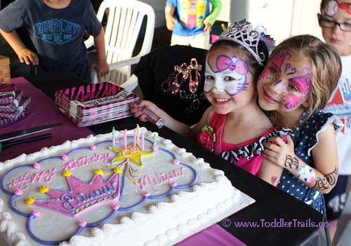 Fabulous 5 Birthday Party Cake