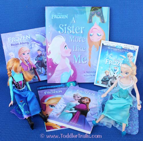 Book Review: Frozen Books For All Ages - Toddler Trails