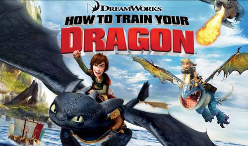 How to train your dragon cover art