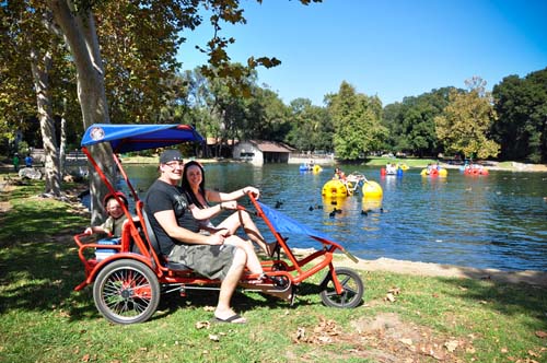 Wheel Fun Rentals at Irvine Park Bike