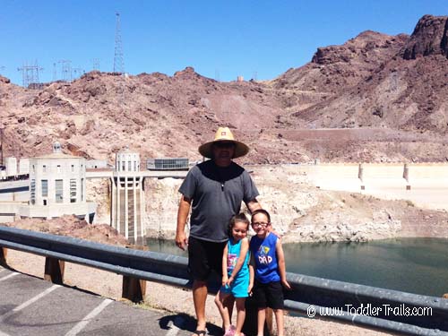 Family at Hoover Dam