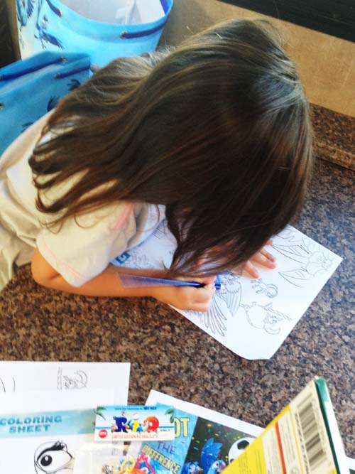 Rio2 Coloring Activities