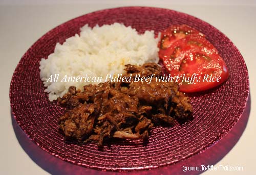 Sous Kitchen All American Pulled Beef Fluffy Rice