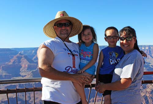 The Willeys at The Grand Canyon