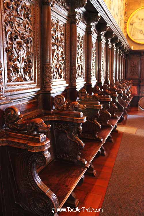 Hearst Castle Assembly Room Wall