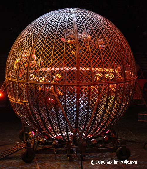 Ringling Bros Globe of Steel