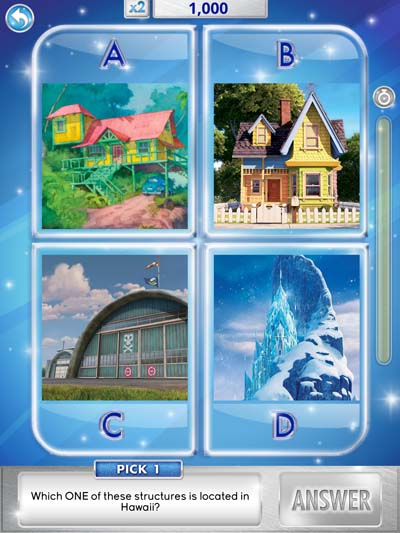 Disney Pictopia Questions