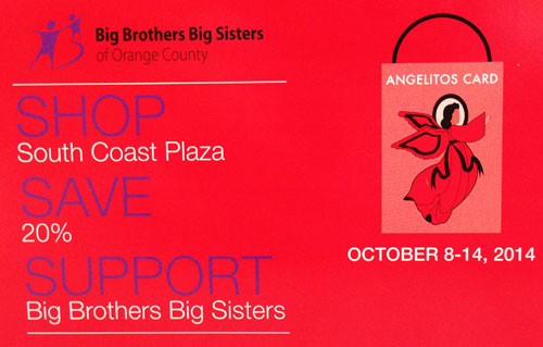 Angelitos Card South Coast Plaza Logo 