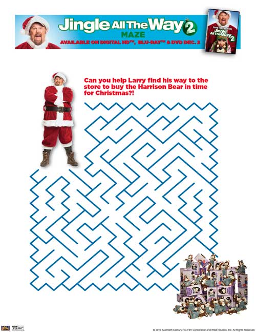 Jingle-All-The-Way-Maze
