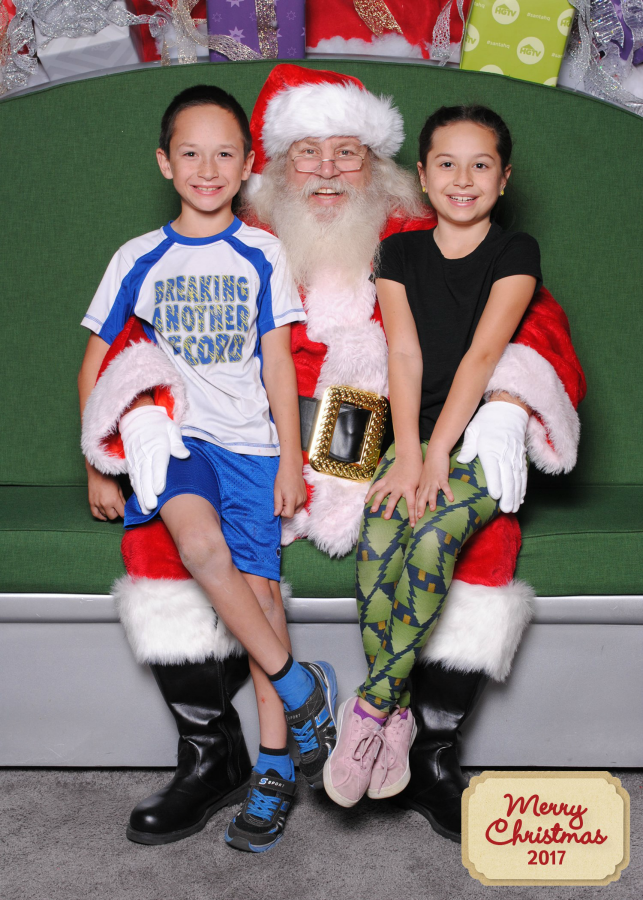 Photos with Santa at Santa HQ