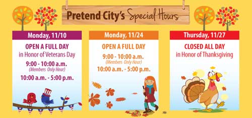 Pretend City November Hour