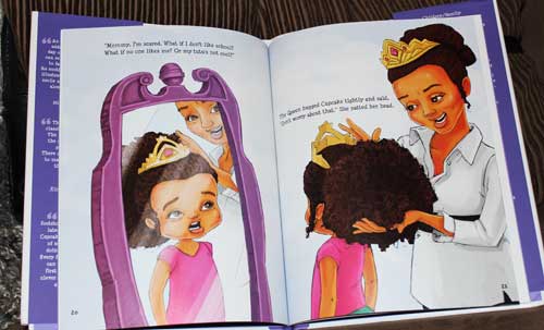 Princess Cupcake Jones Graphics from Book Won't Go To School