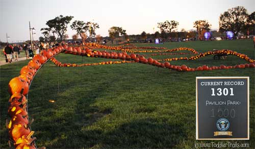 Pumpkin Glow Guinness World Book of Records