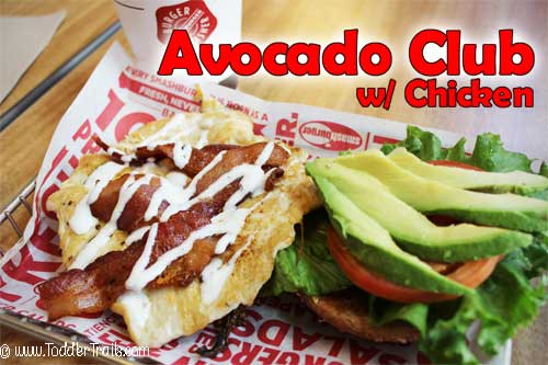 Smashburger Bacon Club with Chicken