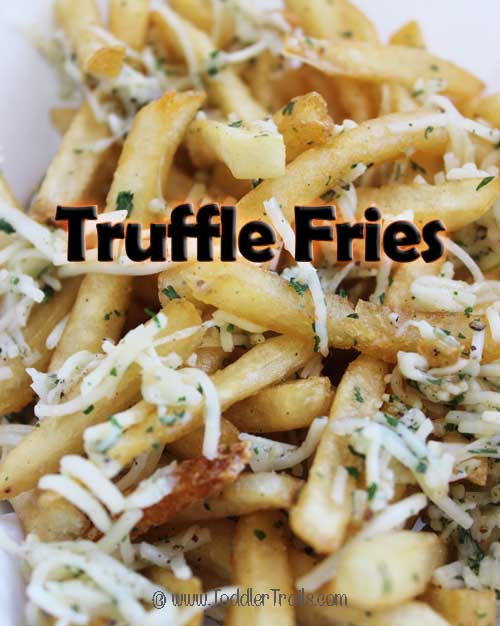 Elbows Mac N Cheese, Truffle Fries