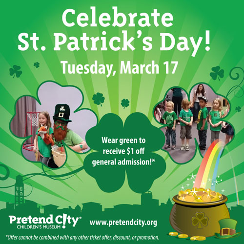 Pretend City, St. Patricks Day