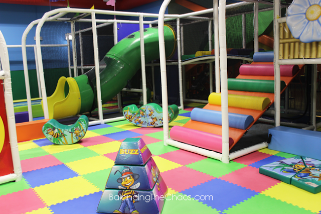 Billy Beez Anaheim Toddler Area, Toddler Slides BalancingTheChaos.com