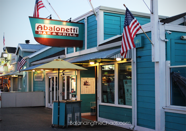 Abalonette Bar and Grill, Monterey Bay, BalancingTheChaos.com