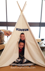 Bowers Kidseum Tipi