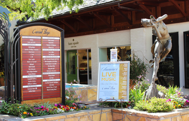 Carmel Plaza, Carmel by the sea, Carmel shopping