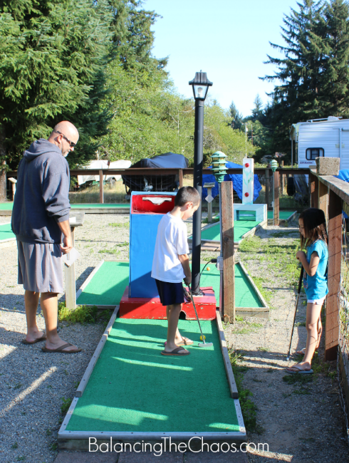 Mystic Forest RV Park and Campground Mini Golf