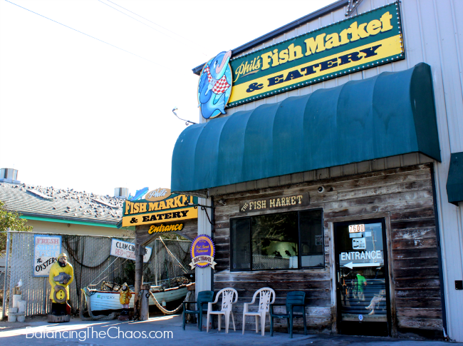 Sunset Beach Dinner at Phil's Fish Market & Eatery, Monterey