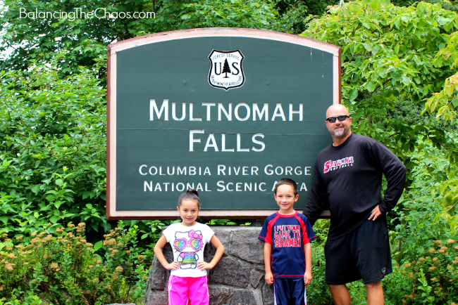 Multnomah Falls in Oregon