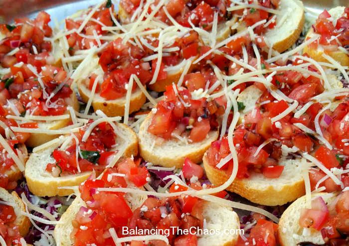 Savanna Chop House Bruschetta