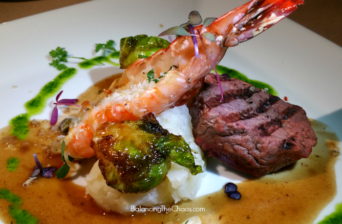 Savannah Chop House, Surf and Turf