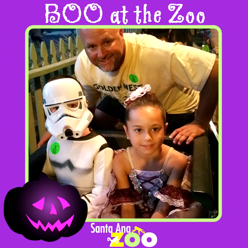 Boo at the Santa Ana Zoo with Graphics