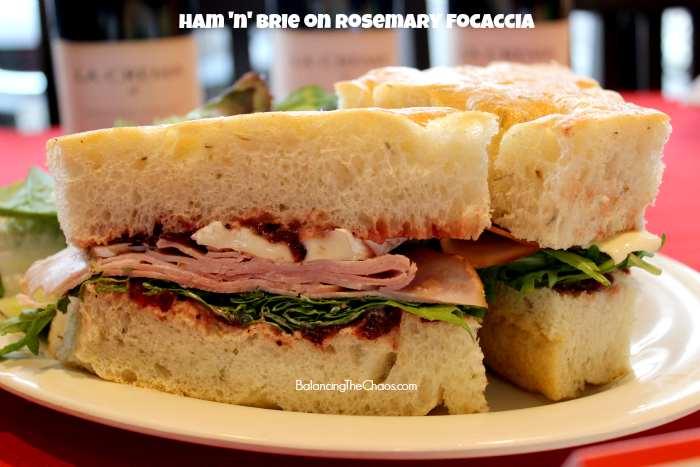 Ham n Brie Sandwich Boudin