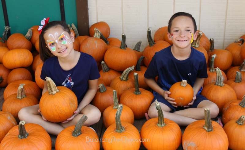 Irvine Park Railroad Face Painting Pumpkin Patch