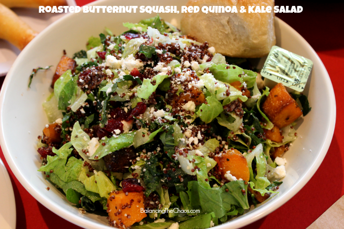 Roasted Squash, Quinoa Kale Salad