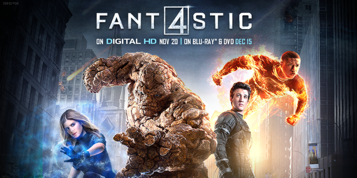 Fantastic Four BluRay DVD