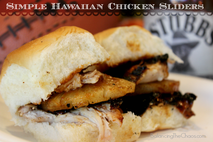 Simple Hawaiian Chicken Sliders Stubbs BBQ Sauce