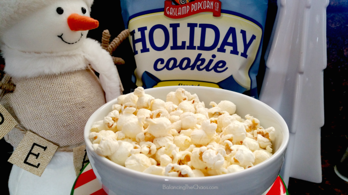 Holiday Cookie Popcorn Gaslamp Popcorn Holiday Snacking