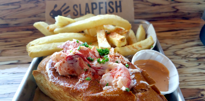 Slapfish Brea Lobster Roll Sandwich
