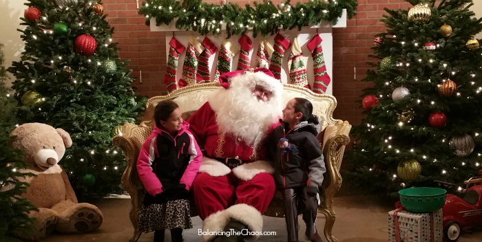 Special Time with Santa Christmas Train at Irvine Park Railroad