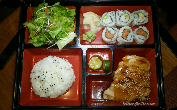 Sushi Roku Bento Box Teriyaki Chicken