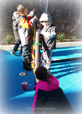 building ski ramps at discovery cube oc